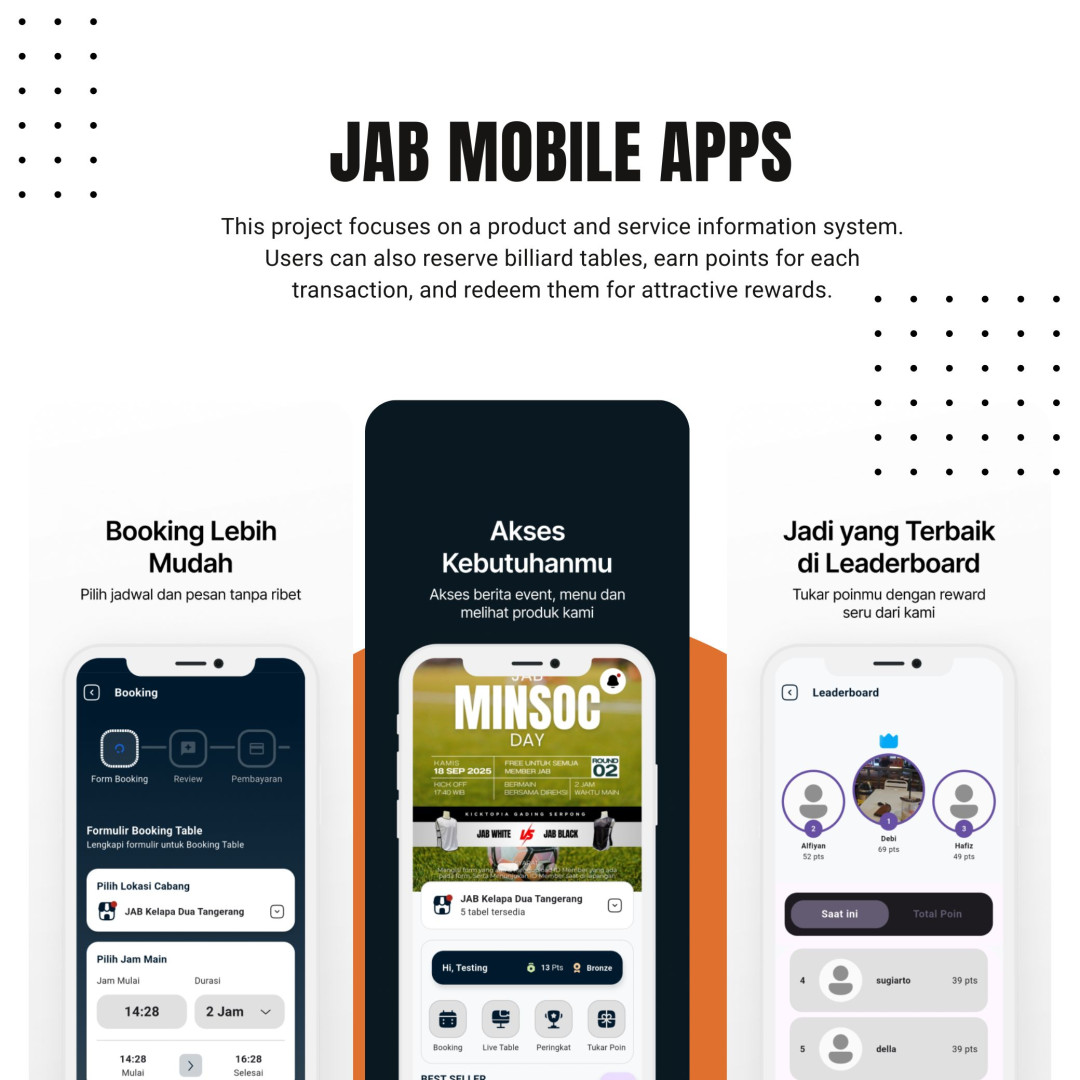 JAB Mobile Apps